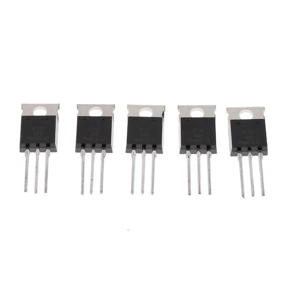 BT136-600 Through Hole Sensitive Gate s, 5 Piece High Switching Speed