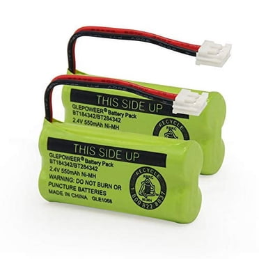 Kastar 2.4V 500mAh Ni-MH Battery For Vtech Cordless Phones - Replaces BT18433, BT-18433, BT28433