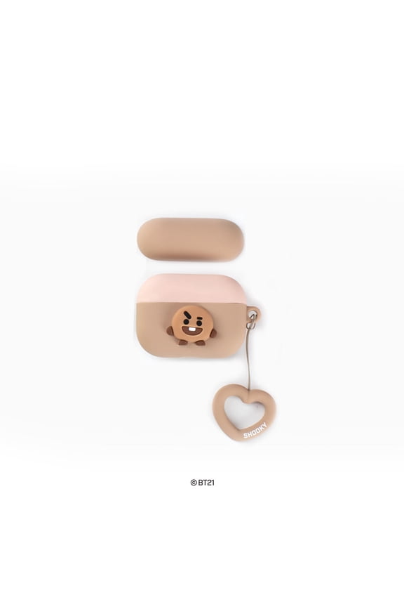 BT21 Airpods Pro Heart Ring Duo Case by BTS Royche (Shooky)