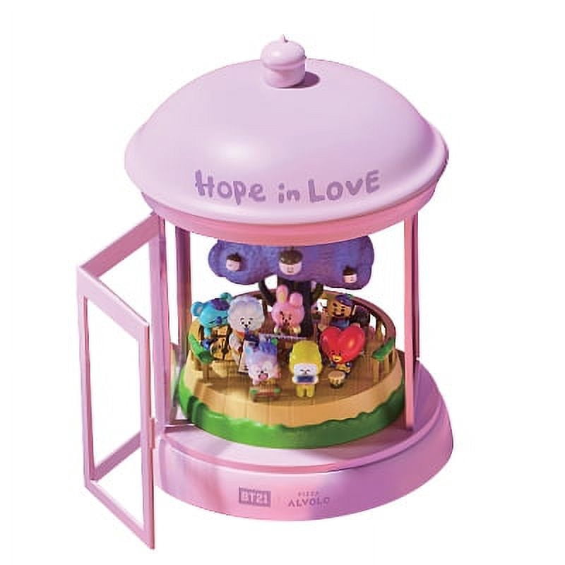 BTS MAGIC SHOP MOOD LIGHT ムードライト トレカ付き BTS Music Box Light Mood Lamp Japan Official Fan Club Limited