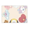 BT21 Indoor carpet, nonslip vacuum carpet, washable interior carpet