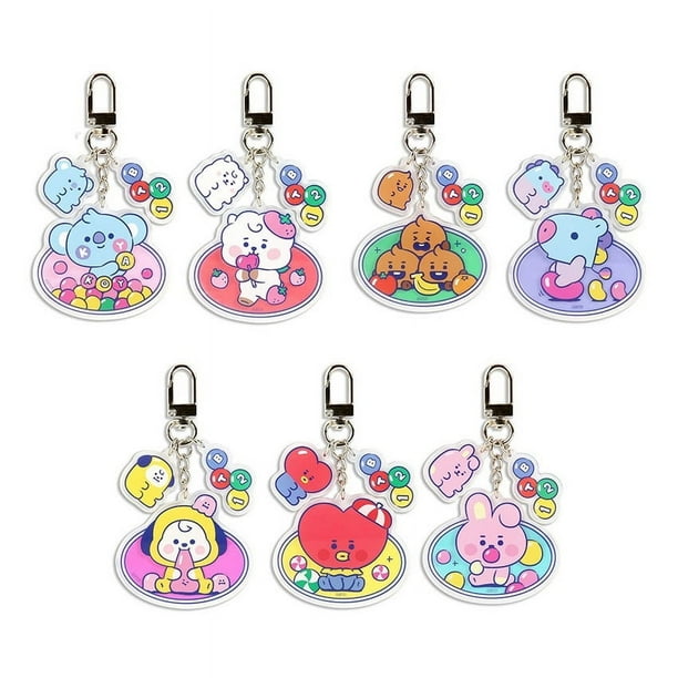 BT21 JELLY CANDY Baby Acrylic Keyring by BTS MONOPOLY (Mang)