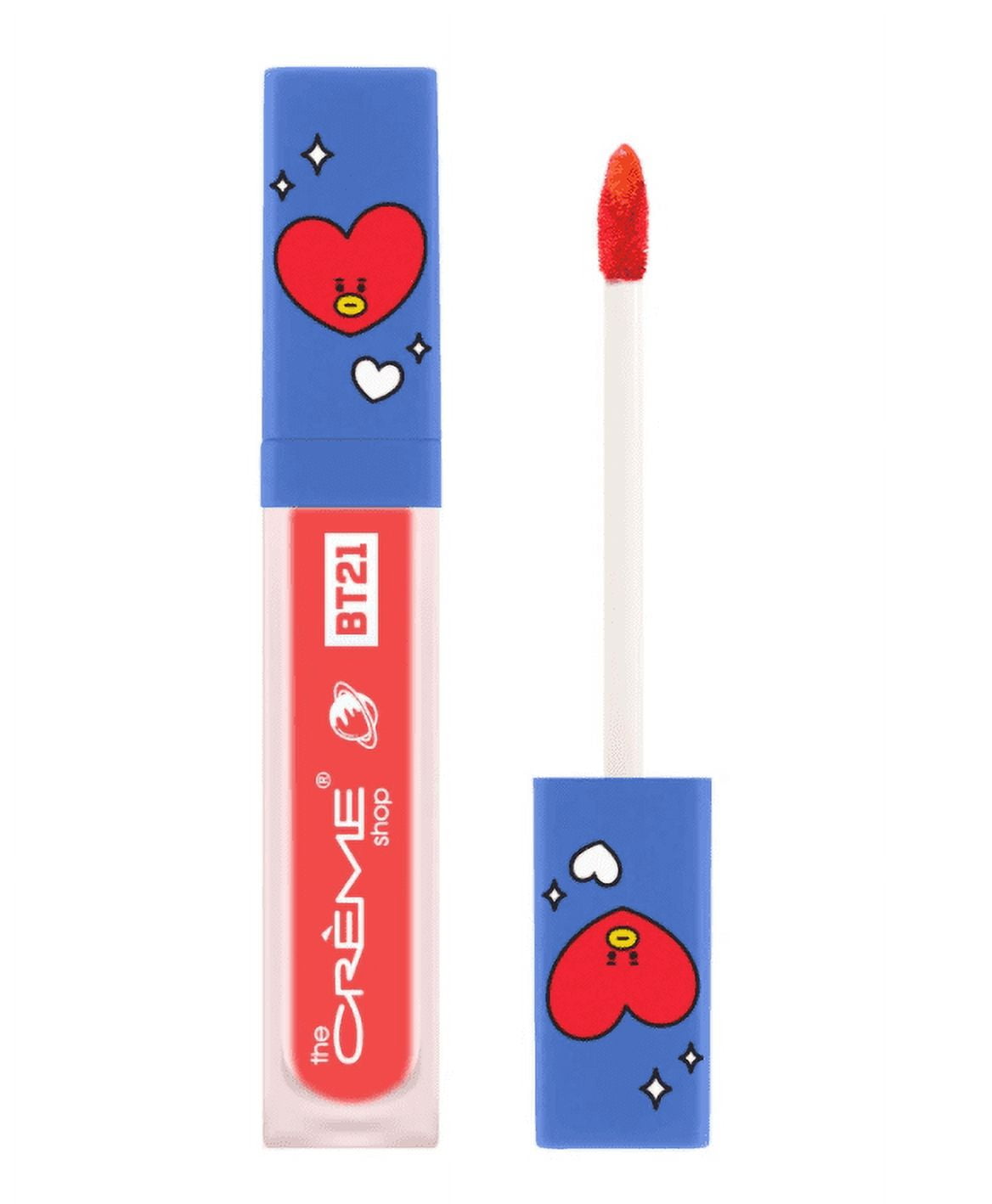 The CrÃ¨me Shop BT21 Lip Tint, Curiously Coral, Weightless