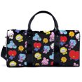BT21 Luggage Bag Women's Gym Bag Men's Gym Bag Hand Luggage Bag, Large