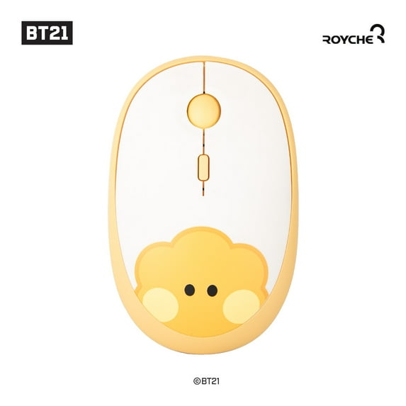 BT21 MININI multi-pairing wireless mouse by BTS (Shooky)