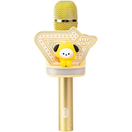 BT21 Minini LED Bluetooth Wireless Mic & Speaker with Name Plate