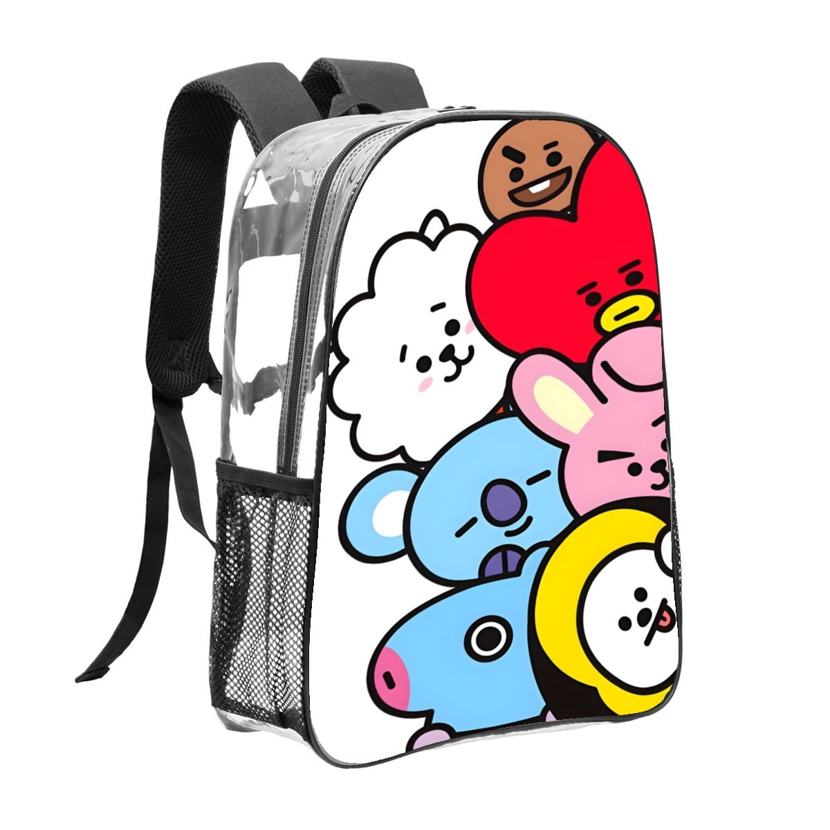 台湾限定　BT21　リュックバッグ　（R013）　ＭＡＮＧ BTS BT21 URBAN NYLON BACKPACK PINK RJ VAN TATA MANG CUTE