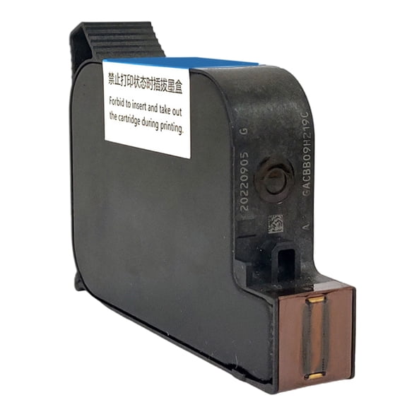 BT2580P Black Inkjet Cartridge Replacement for Date, Barcode, Batch Number Printing on Various Surfaces Compatible
