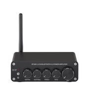 BT30D Bluetooth Sound Power Amplifier 2.1 Channel Bass & Treble Control Amp Subwoofer 100W + 50W X2 Sound Amp