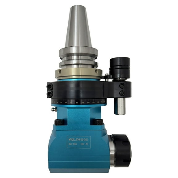 BT40-90 Degree-ER32 Angle Head Side Right Angle Milling Heads Single Head for Drilling Tapping