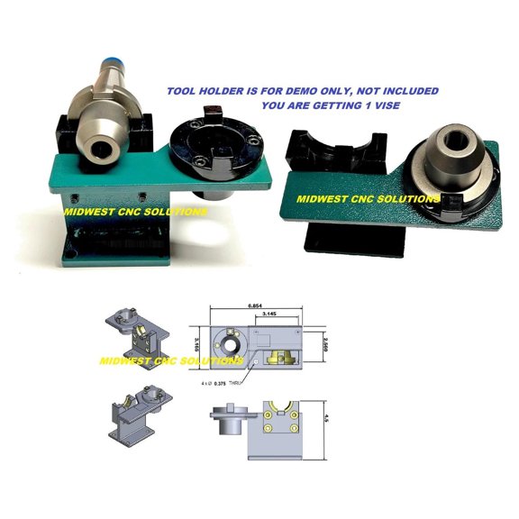 BT40 CAT40 Universal Tool Holder Tighten Fixture / VISE