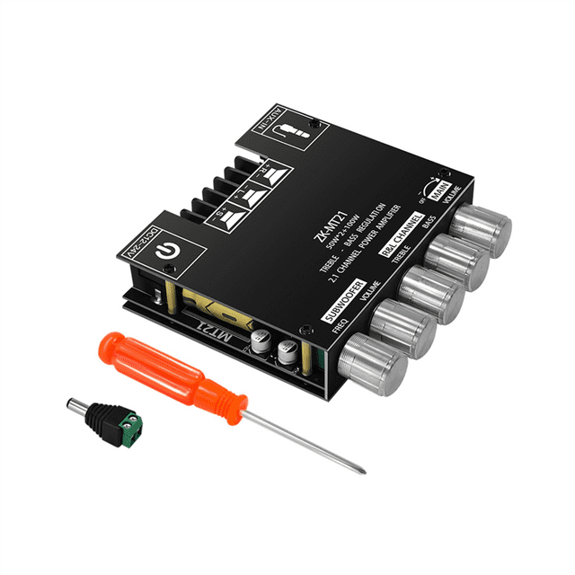 BT5.0 Amplify Board 2.1 Channel 50WX2+100W Subwoofer Amplifier Board