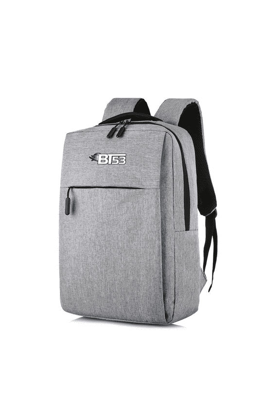 BT53 Smart Slim Laptop Backpack 15.6, Business, Travel, College Laptop Backpack with USB Charging Port, Water Resistance .Best Holidays Gift (Gray)