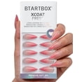 thumbnail image 1 of BTArtbox Press On Nails - Blush Tipsy, Medium Almond, Lamp-Curable, 4-Week Wear, Easy-to-Apply, 32 Count All-in-One Kit, 1 of 8