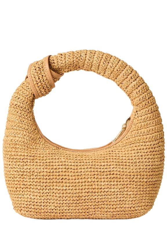 BTB Los Angeles Azalia Straw Hobo Bag, os