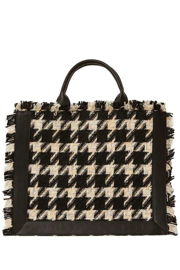 BTB Los Angeles Colette Large Twill Tote, os, Black