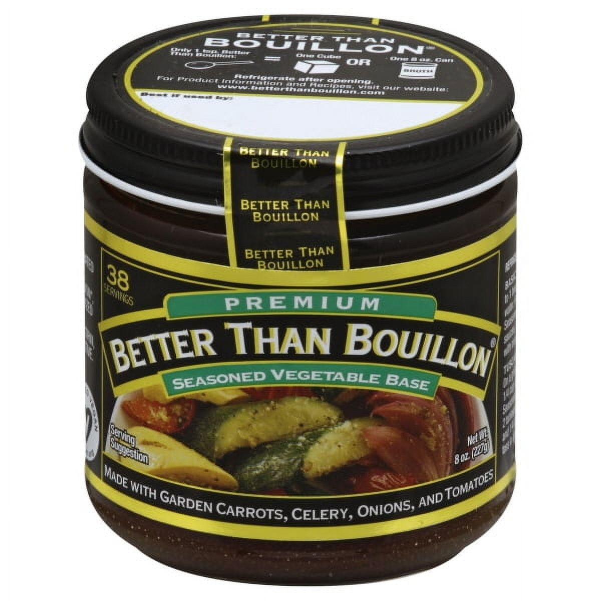 Better Than Bouillon Premium Seasoned Vegetable Base, 8 oz - Fry's Food  Stores