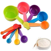 BTBS 10 Pieces Measuring Cups and Spoons Set