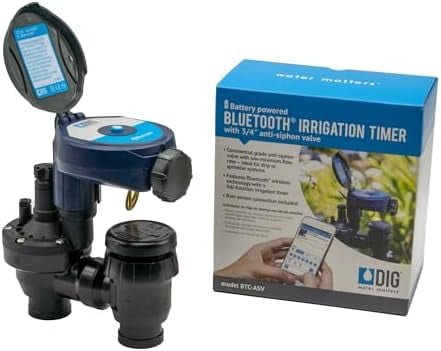 Wireless Sprinkler Valve DIG Bluetooth Weatherproof Irrigation ...