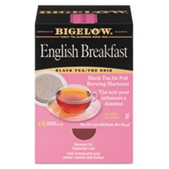 BTC00 1.90 oz English Breakfast Tea Pods - 18 Per Box