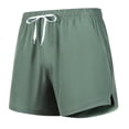 thumbnail image 1 of BTDECLAR Workout Shorts for Women Lightweight Quick Dry Basketball Running Shorts Elastic Waisted Drawstring Athletic Shorts with Pockets, 1 of 6