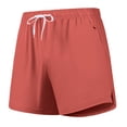 thumbnail image 1 of BTDECLAR Workout Shorts for Women Lightweight Quick Dry Basketball Running Shorts Elastic Waisted Drawstring Athletic Shorts with Pockets, 1 of 6