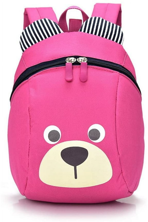 Cute Bear Small Backpack With Leash Backpack Bag Mini Size