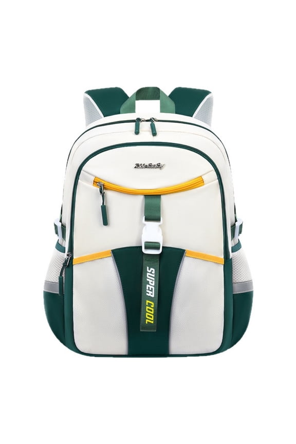 Men's Large Capacity Backpack Back Protection Backpack, College Aesthetic Bag Watrer Resistant