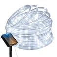 thumbnail image 1 of 46FT Solar Rope Lights Outdoor Waterproof, 120 LED Cool White String Lights with 8 Modes for Fence, Patio, Garden, Yard, Walkway and Backyard Decor, 1 of 10