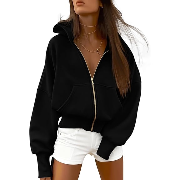 BTFBM Hoodies For Women Sweatshirt Fall Fashion Clothing Long Sleeve Fleece Jacket Winter Outfits Y2k Zip Up Hoodie