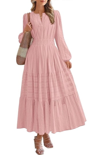 Blush Pink Maxi Dress