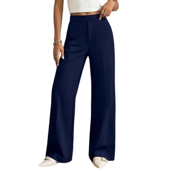 BTFBM Womens Dress Pants Wide Leg Trousers Pockets | High Waisted Long Business Casual Slacks Fall Fashion