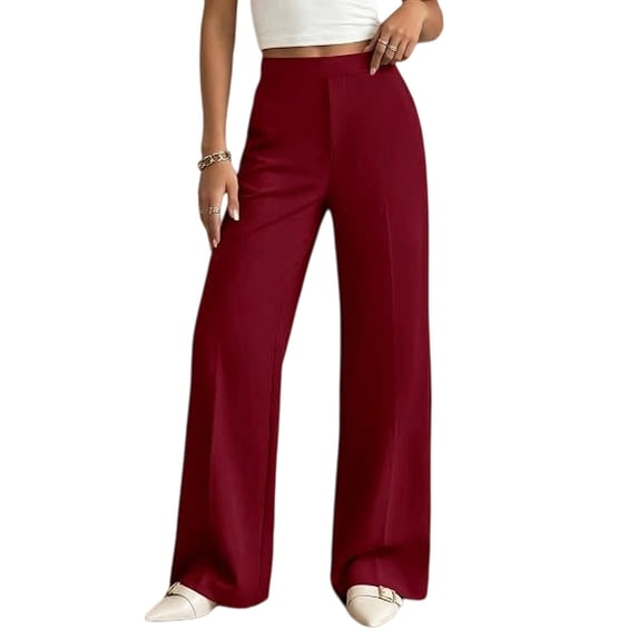 BTFBM Womens Dress Pants Wide Leg Trousers Pockets | High Waisted Long Business Casual Slacks Fall Fashion