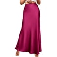 thumbnail image 1 of BTFBM Womens Spring Skirts Business Casual Clothes High Waisted Cocktail Party Wedding Guest Mermaid Maxi Skirt, 1 of 10