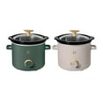 thumbnail image 1 of Beautiful 2 Qt Manual Slow Cooker, 2-Pack, Thyme Green + Porcini Taupe by Drew Barrymore, 1 of 15