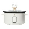 Beautiful 6 Qt Programmable Slow Cooker, White Ici