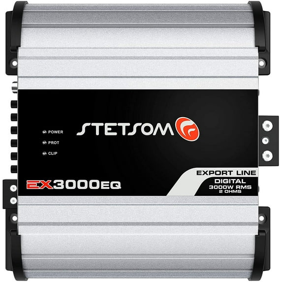 Stetsom EX 3000 EQ 1 Channel Digital Amplifier Full Range Class D 3k RMS