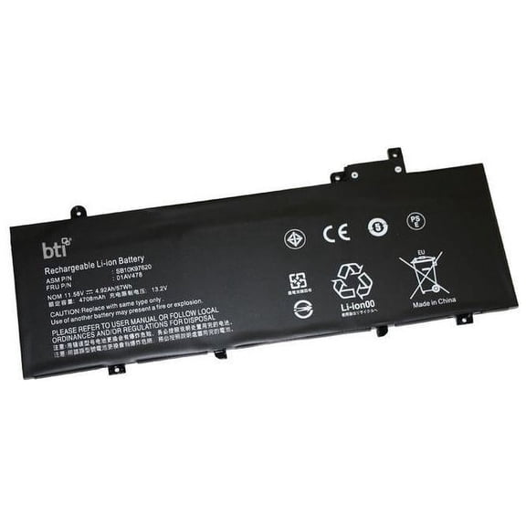 BTI 3-Cell 11.52V 57 Whr Lithium Ion Laptop Battery for Lenovo 01AV479-BTI