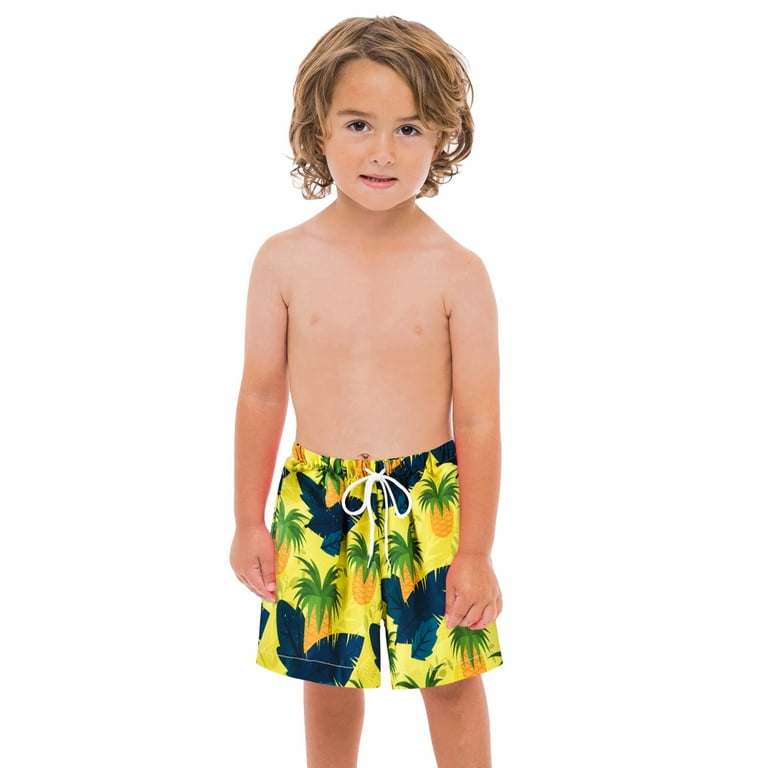  KIMI BEAR Baby Swim Trunks Baby Boy Swimsuit 6-9 Months Bathing  Suit Infant Boy Swim Shorts Bottoms Cute Swimwear Baby Boy Bathing Suit 6  12 Months Yellow: Clothing, Shoes & Jewelry