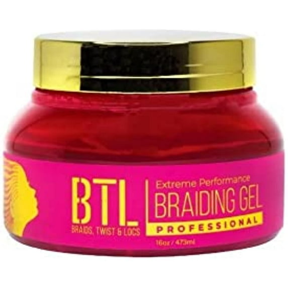 BTL Family size 16 Fl oz. BTL Professional BRAIDING GEL Extreme Performance LEVEL 5