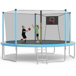 Orbounder 14' Trampoline, with Safety Enclosure, Green Orbounder 14' Trampoline, with Safety Enclosure, Green