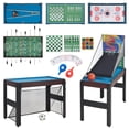 thumbnail image 1 of 16 in 1 Multi Game Table for Kids and Adults, SHINPT 48" Game Table with Foosball, Billiards, Ping Pong, Push Hockey, Combo Game Table Set for Backyard, Gameroom, Multi Table Games for Gift for Party, 1 of 13