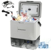 SHINPT 12 Volt Car Refrigerator, 12QT Compressor Electric Cooler App Control, Car Fridge -4℉~68℉, Portable Freezer 12/24V DC 110-240V AC for Truck Jeep SUV Van Boat Camping Road Trip Outdoor Travel