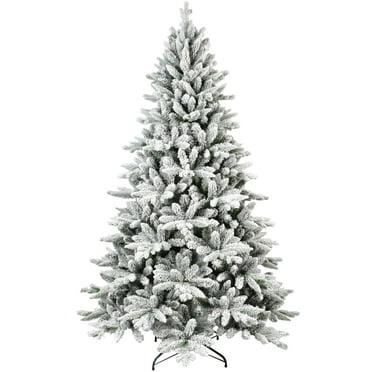 BTMWAY Artificial Christmas Tree, Green Indoor/Outdoor Decor, 6', 7.7 lbs