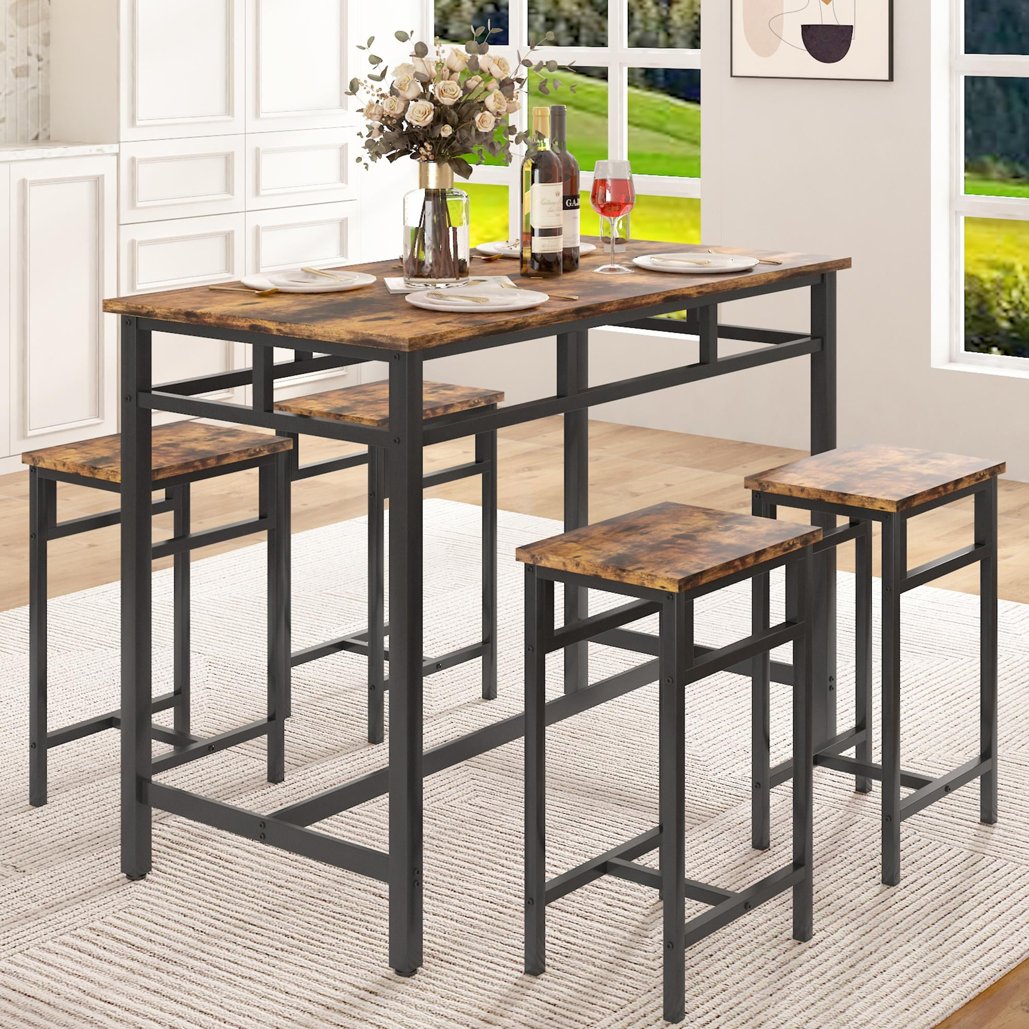 Dining table height stools hot sale
