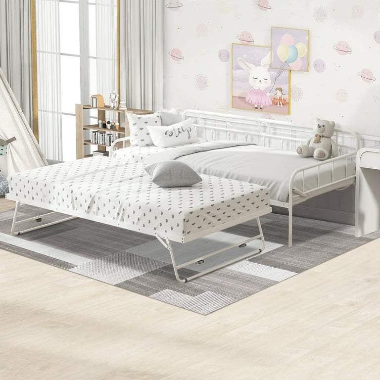 Twin bed sale with raised trundle