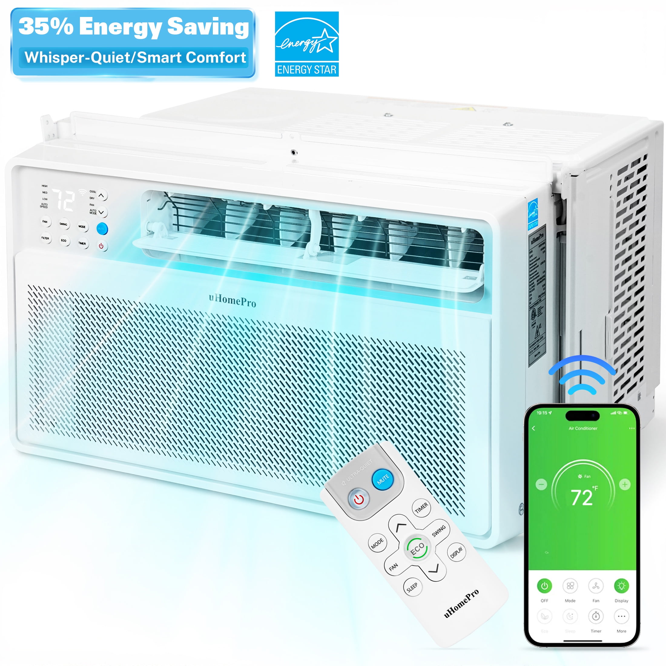 Legahome 3-IN-1 Portable Air Conditioner, Evaporative Cooler with