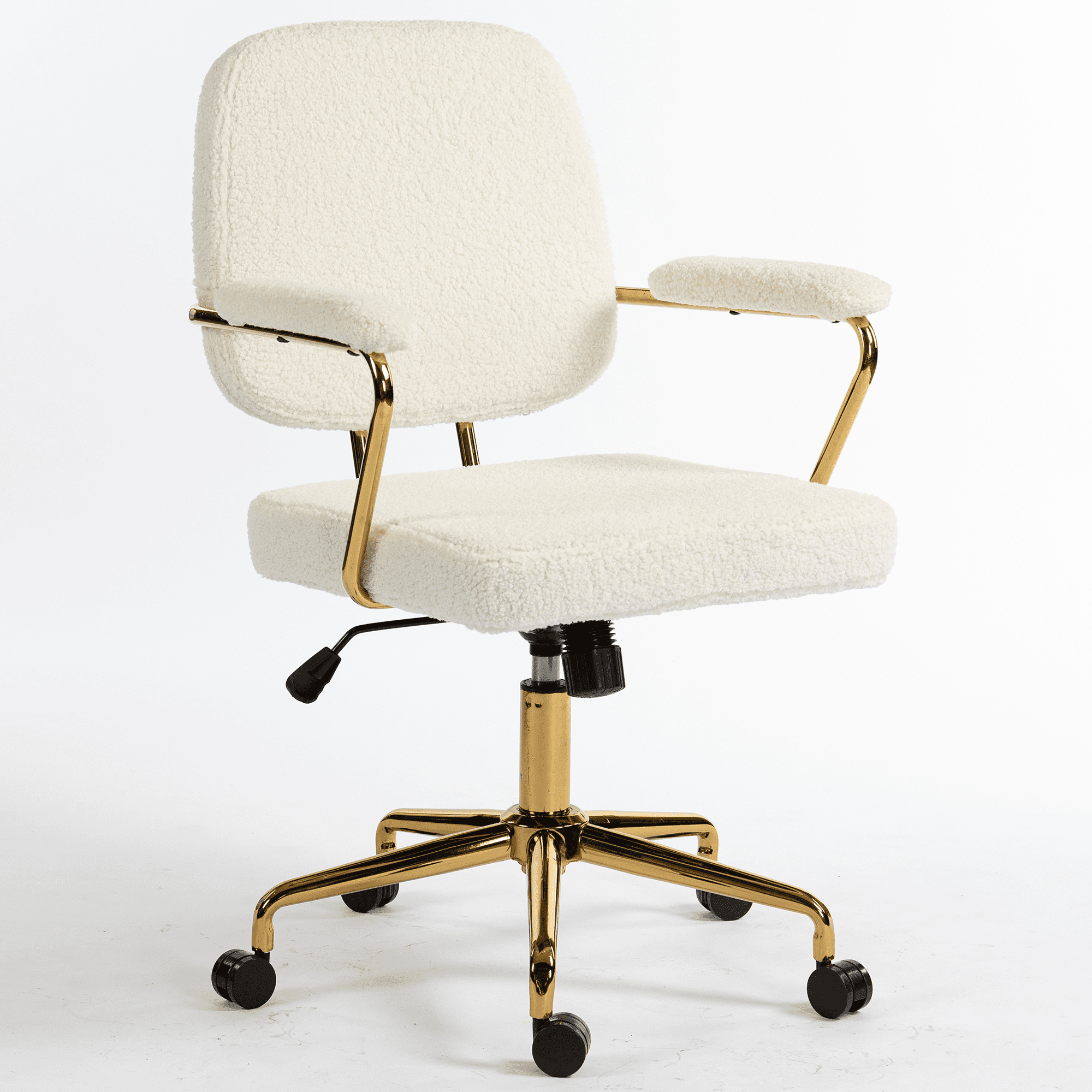 Cute white best sale office chair