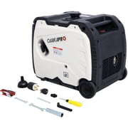 CASEMIOL Portable Inverter Generator, 4500W Electric Start Inverter Generator with Wheel, Quiet Generator with Foldable Handle, 212cc, 4 stroke, CARB, EPA compliant, CO Sensor