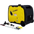 thumbnail image 1 of BTMWAY Portable Inverter Generator, 4500W Electric Start Inverter Generator with Wheel, Quiet Generator with Foldable Handle, 212cc, 4 stroke, CARB, EPA compliant, CO Sensor, 1 of 7